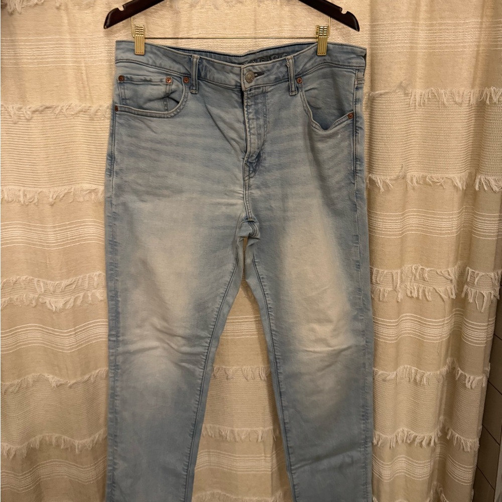 American Eagle Slim Straight Light Blue Men's Jeans